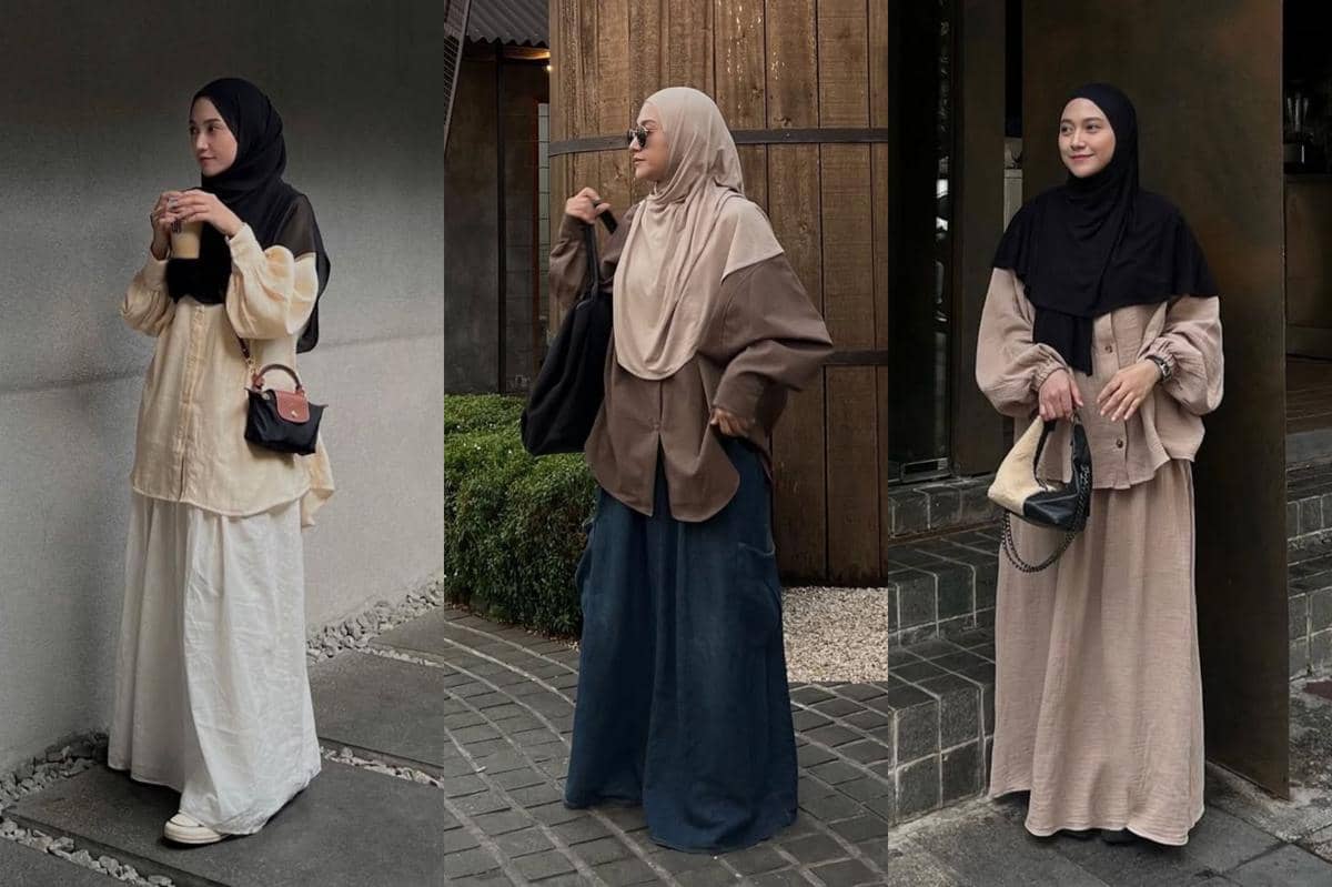 inspirasi smart casual outfit ala Nisa Cookie