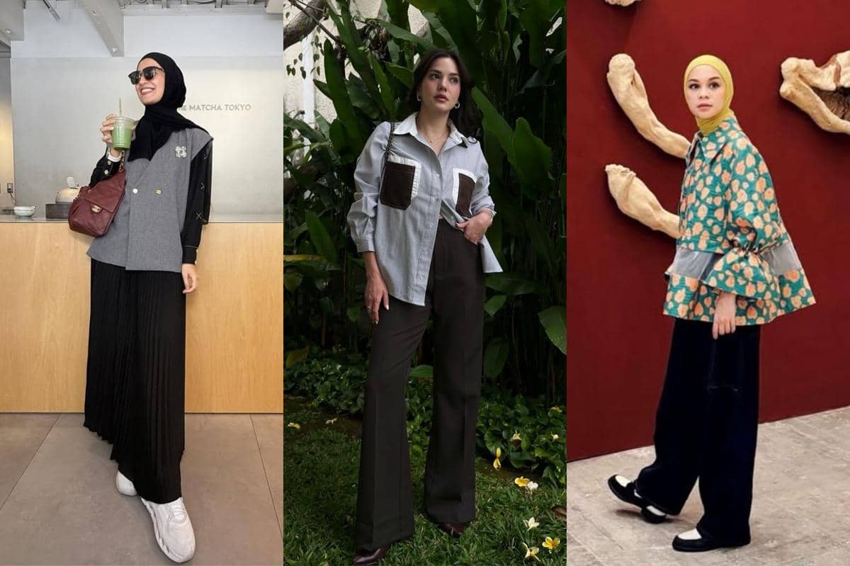 inspirasi ootd ambil rapor anak