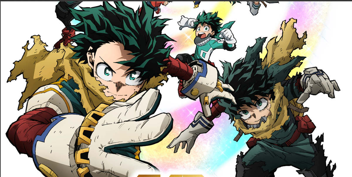 Deku. My Hero Academia. (Dok. TOHO/My Hero Academia)