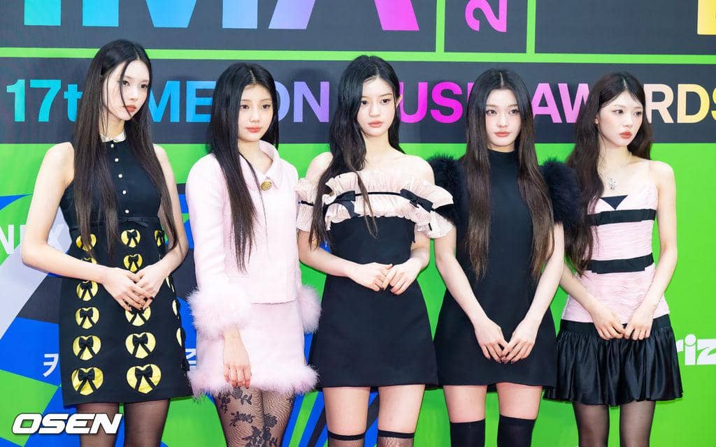potret ILLIT di Melon Music Awards 2025 (dok. OSEN)