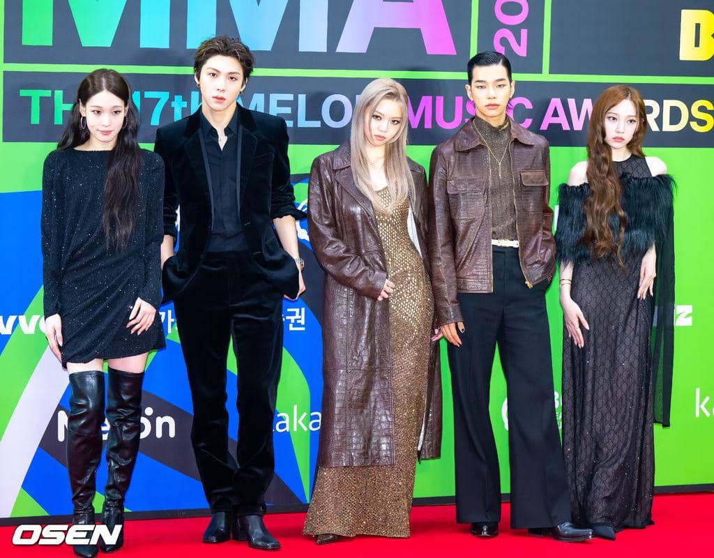 potret ALLDAY PROJECT di Melon Music Awards 2025 (dok. OSEN)