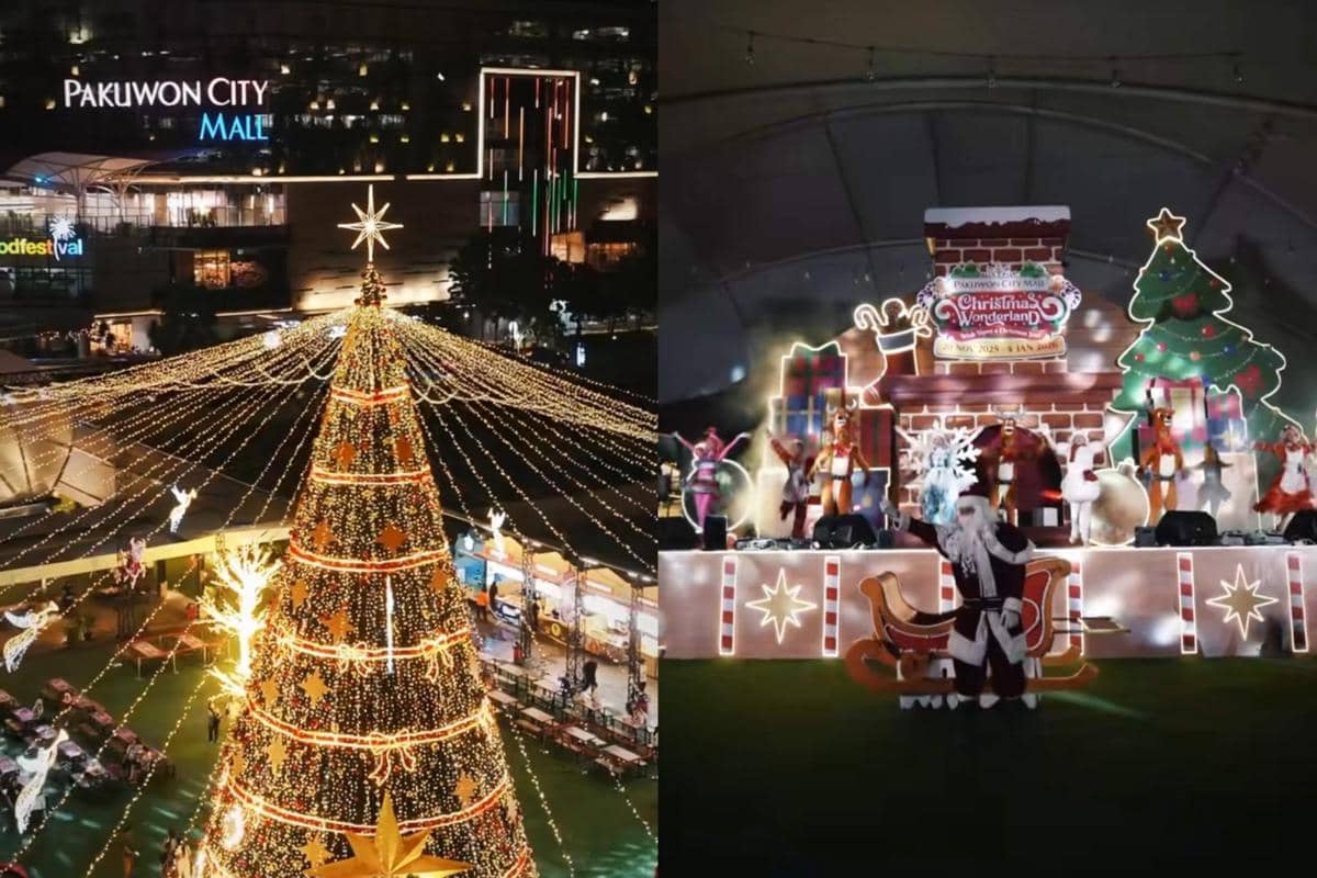 Dekorasi Natal di Pakuwon City Mall Surabaya