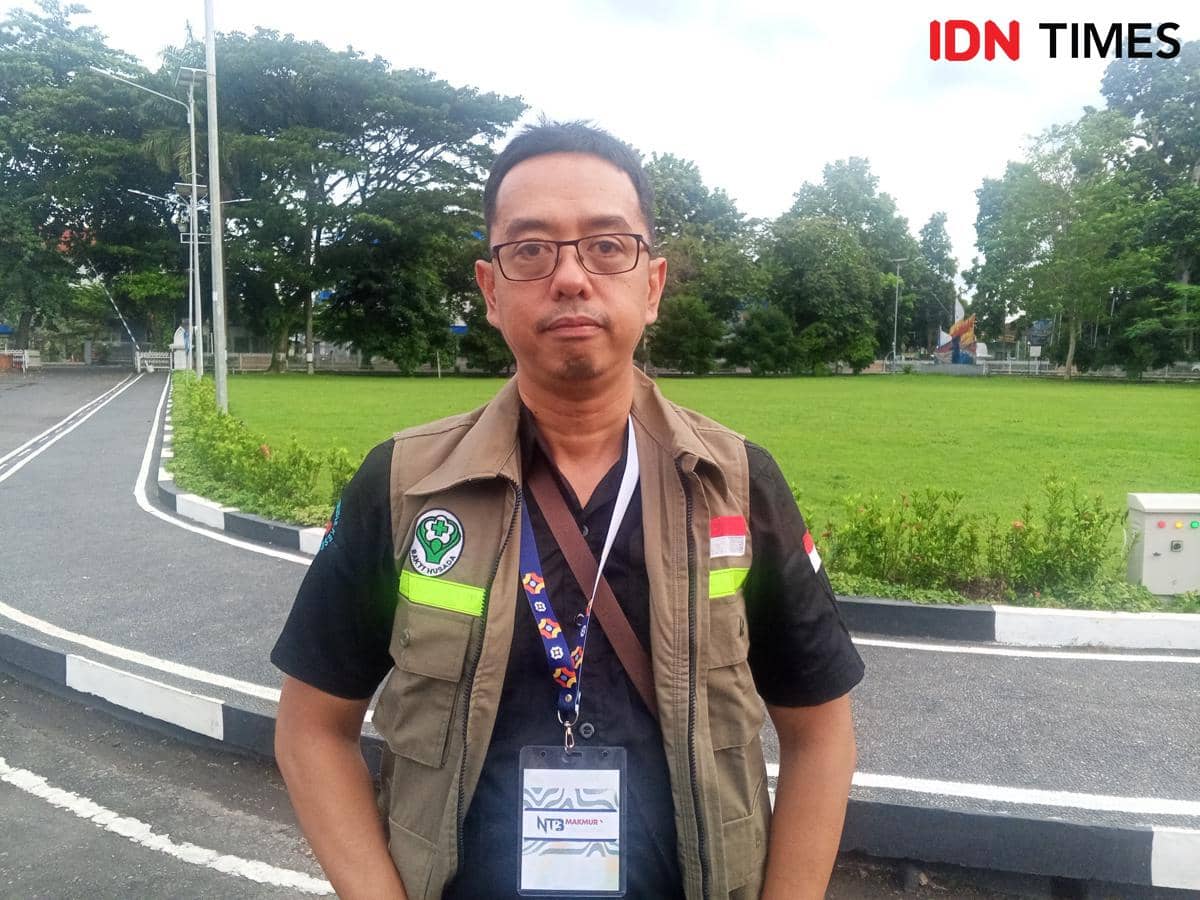 Salah satu Tim Medis NTB yang dikirim ke Aceh, dr. Eko Widya Nugroho,