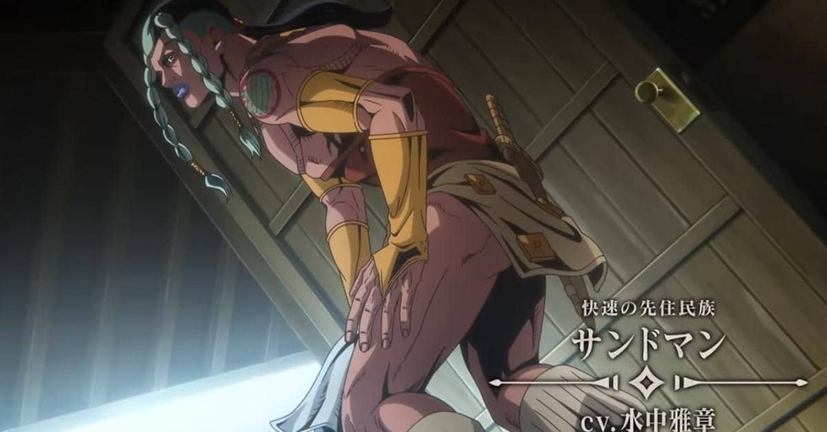 Sandman, peserta yang tak memakai kuda - Steel Ball Run