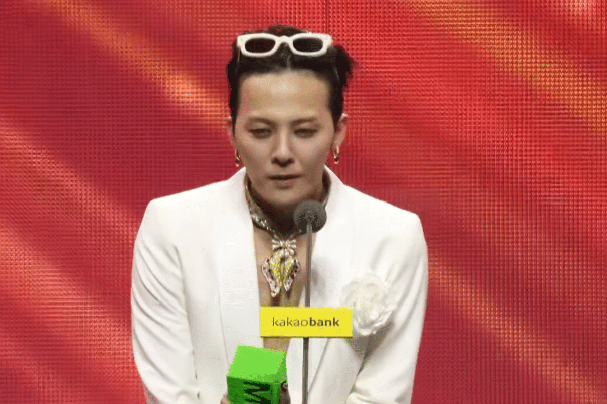 G-Dragon di Melon Music Awards 2025 (youtube.com/1theK)