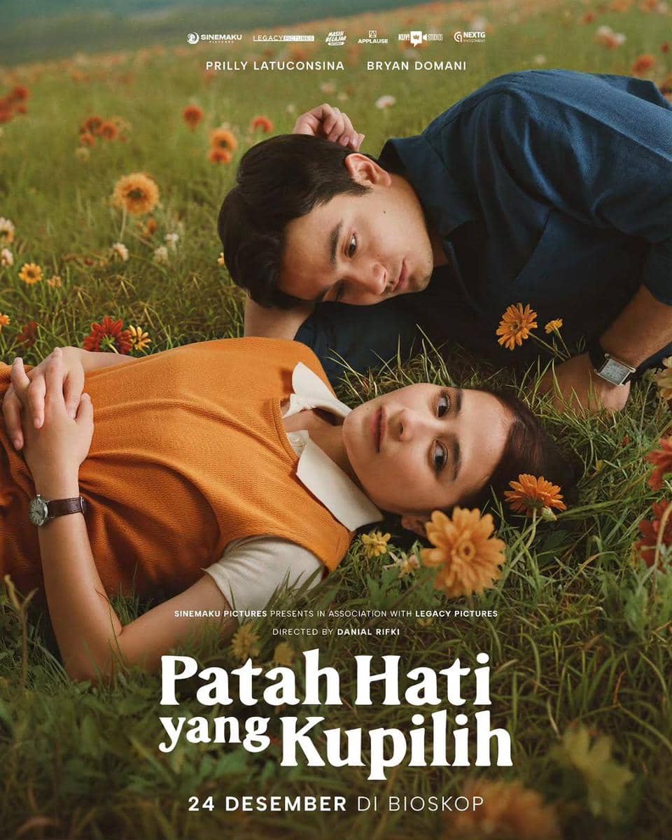 Poster resmi film Patah Hati yang Kupilih