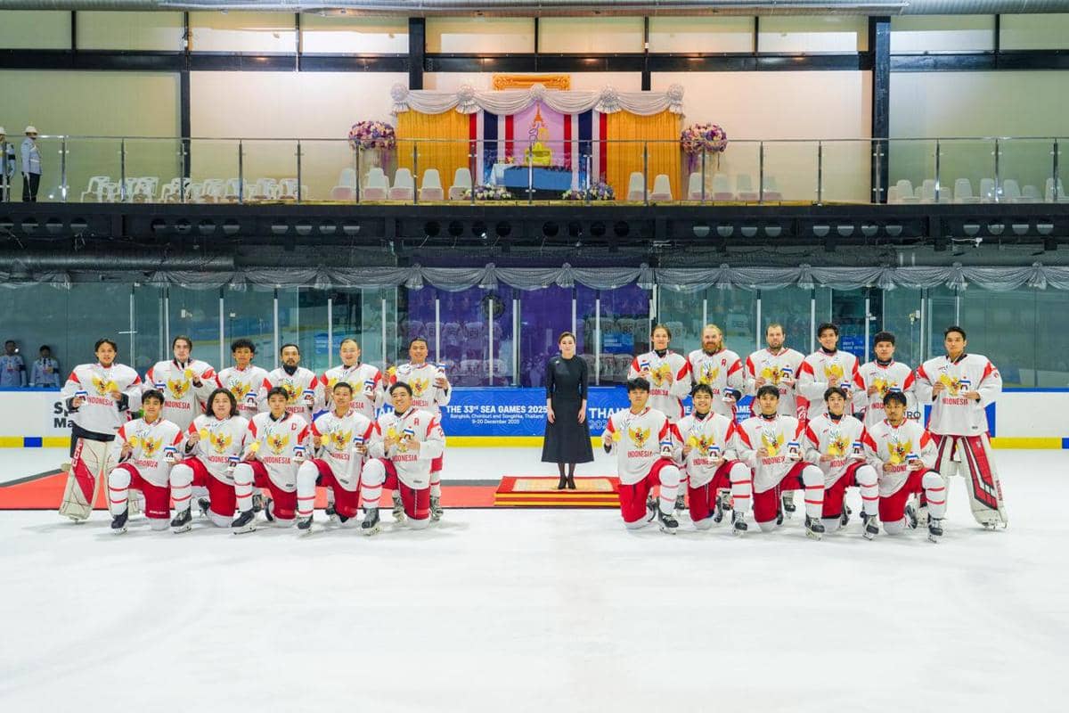 Timnas Hoki Es Indonesia di SEA Games 2025
