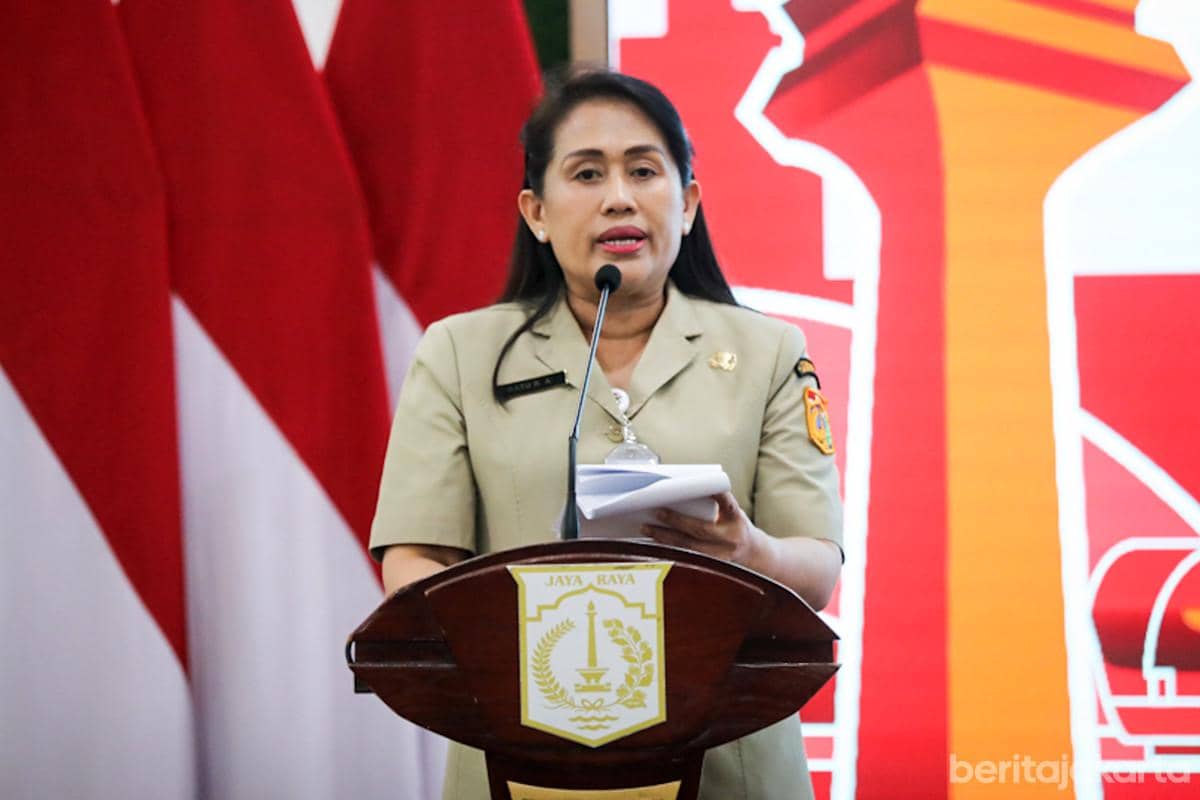 Kepala Dinas PPKUKM DKI Jakarta, Elisabeth Ratu Rante Allo, di Jakarta, pada Sabtu (20/12/2025). (Dok. Pemprov DKI Jakarta)