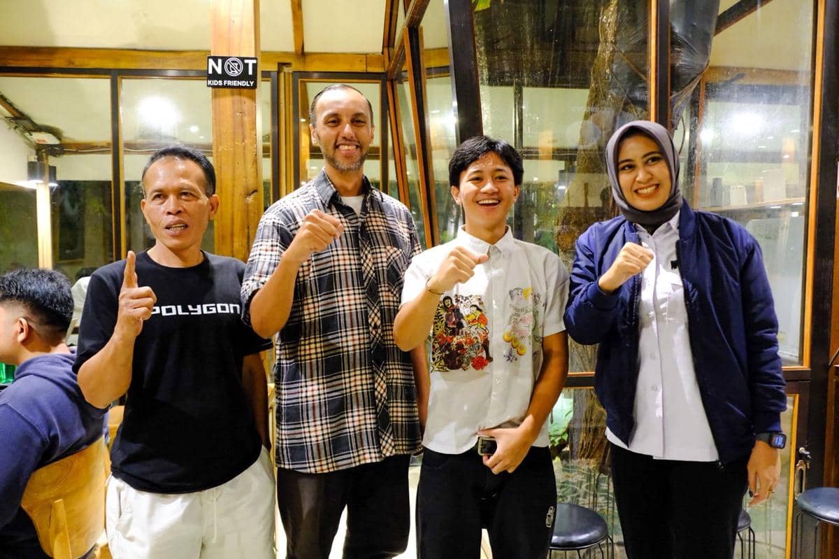 Wakil Wali Kota Solo, Astrid Widayani bertemu dengan Basral Graito. (Dok/Pemkot Solo)