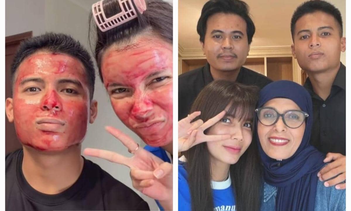 kebersamaan Sabrina Chairunnisa dan saudara setelah bercerai