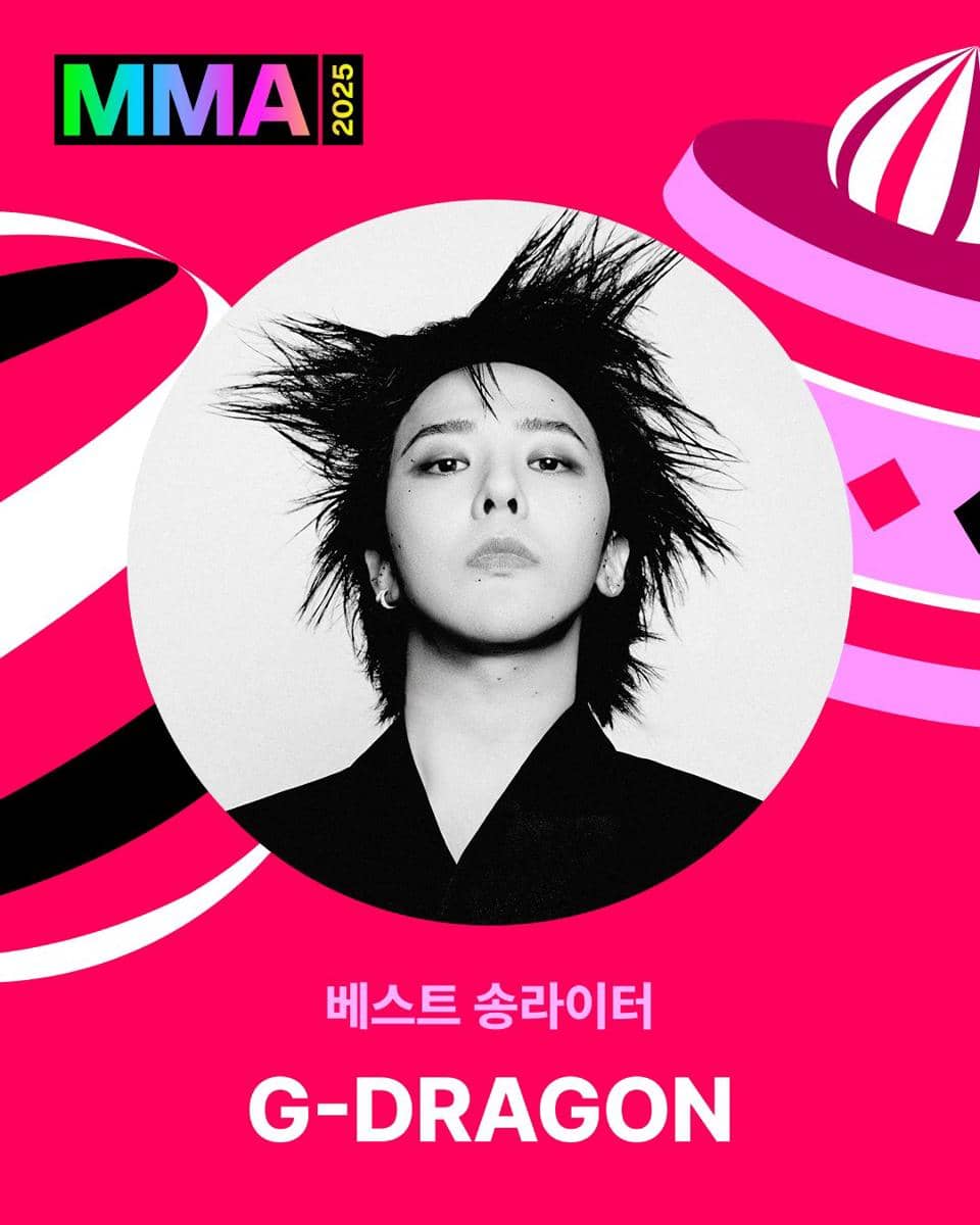 poster pemenang Best Song Writer G-Dragon