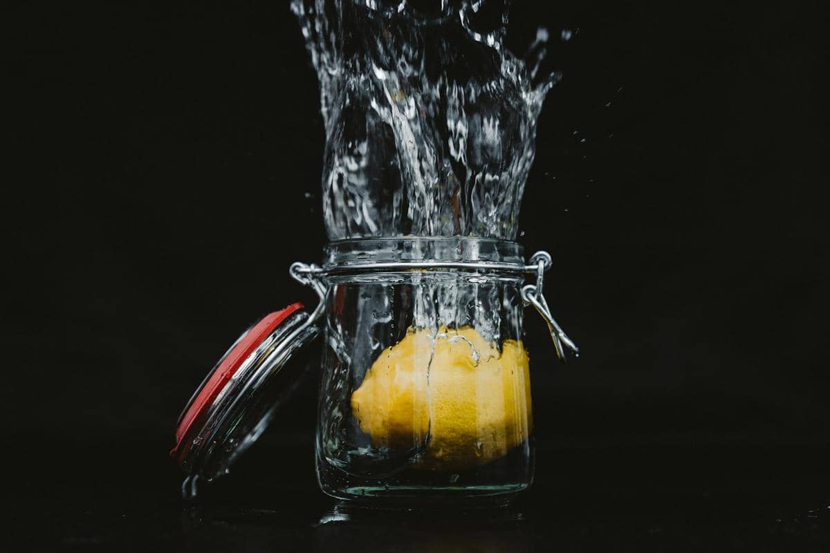 ilustrasi rendaman lemon