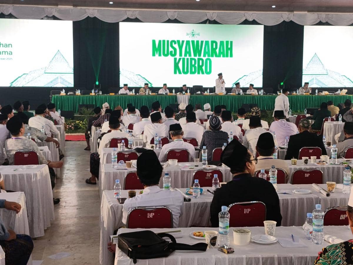 Pelaksanaan Musyawarah Kubro di Ponpes Lirboyo Kediri. IDN Times/Bramanta Pamungkas