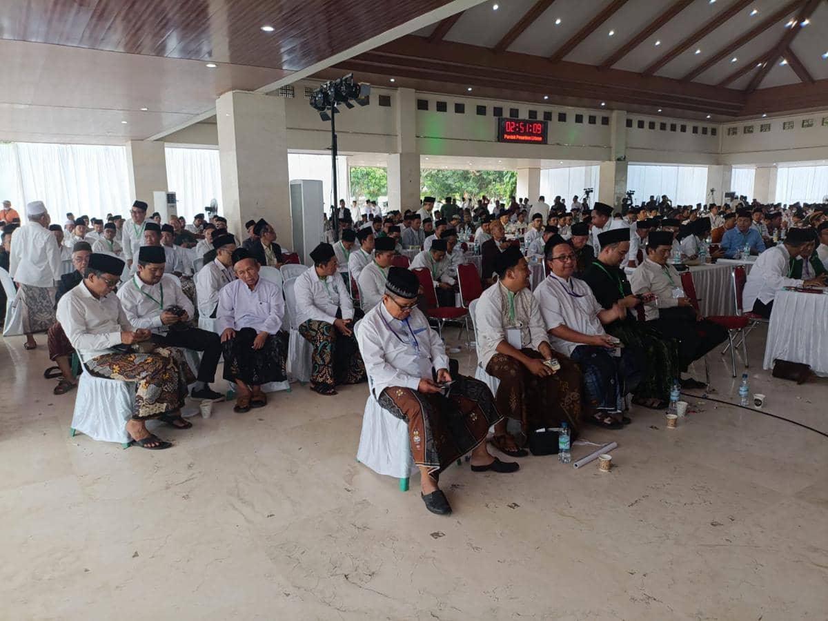 Pelaksanaan Musyawarah Kubro di Ponpes Lirboyo Kediri. IDN Times/Bramanta Pamungkas