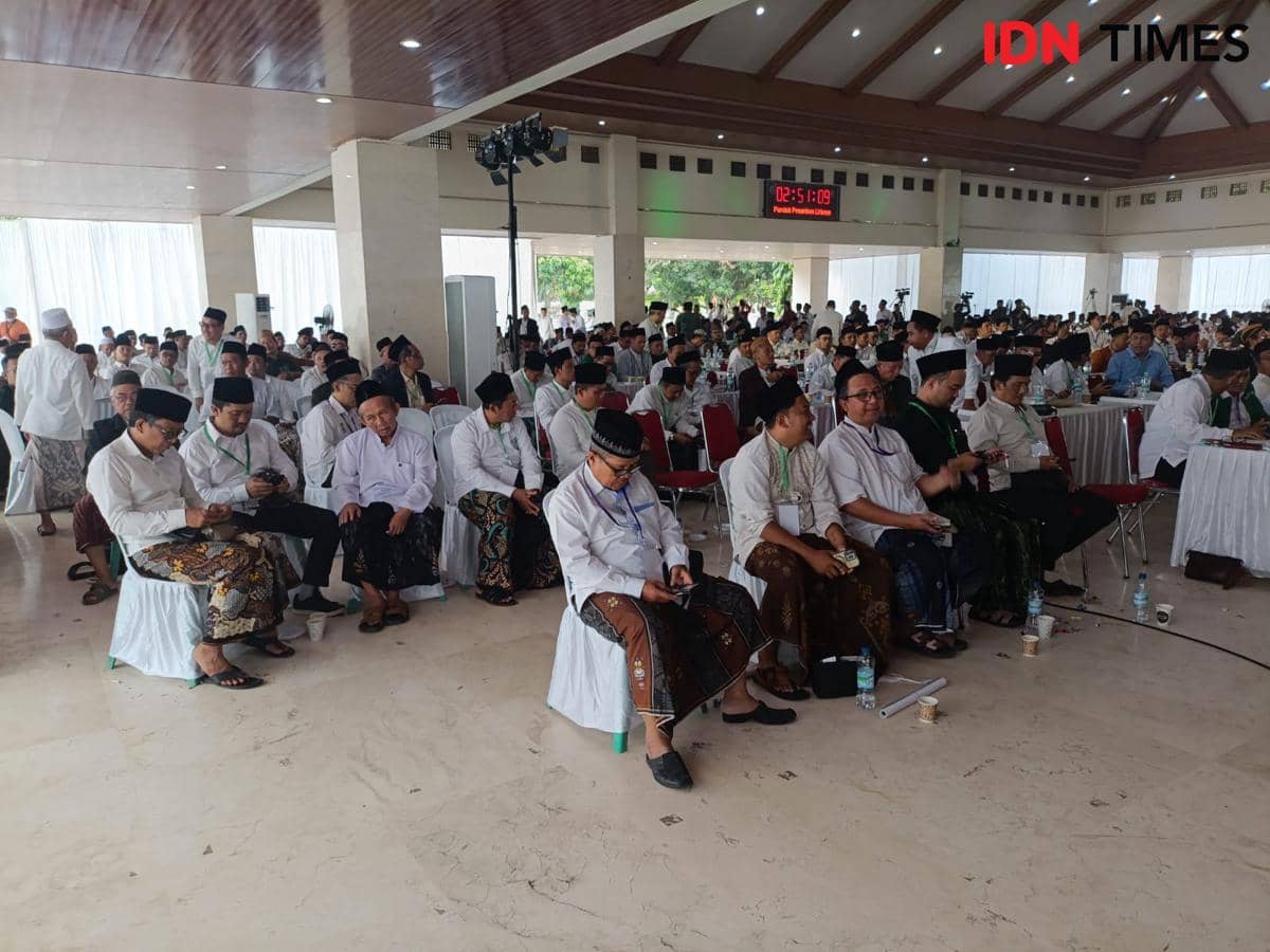 Pelaksanaan Musyawarah Kubro di Ponpes Lirboyo Kediri. IDN Times/Bramanta Pamungkas