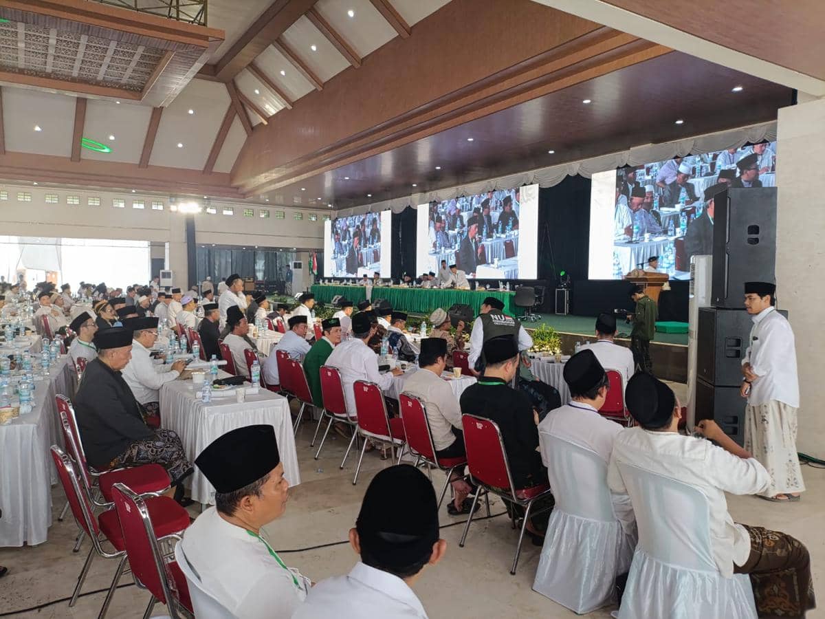 Pelaksanaan Musyawarah Kubro di Ponpes Lirboyo Kediri. IDN Times/Bramanta Pamungkas