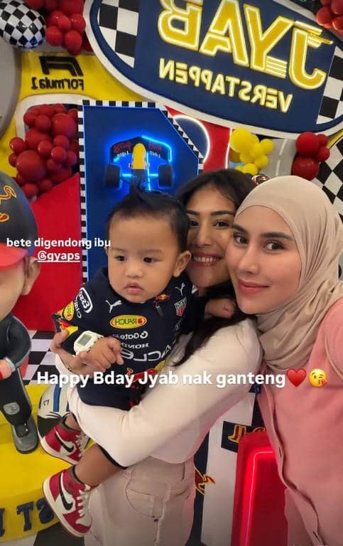 Artis di Ulang Tahun Jyab, Anak Shandy Purnamasari (instagram.com/shandypurnamasari)