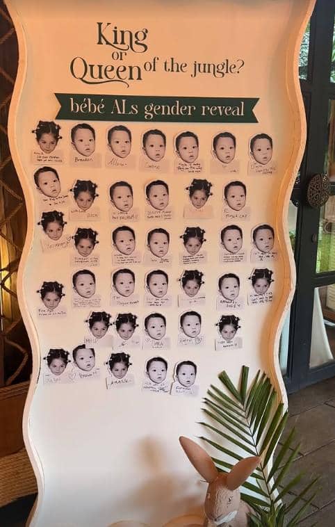 Artis di Pesta Gender Reveal Alyssa Daguise (instagram.com/syifahadju)