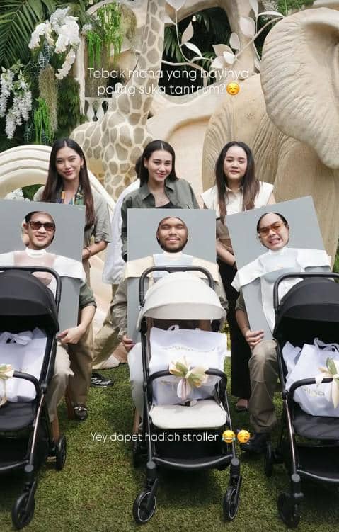 Artis di Pesta Gender Reveal Alyssa Daguise (instagram.com/aaliyah.massaid)