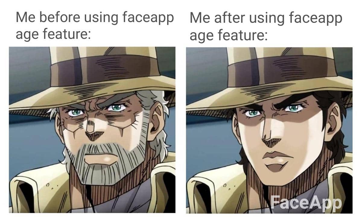 meme anime tentang kumis