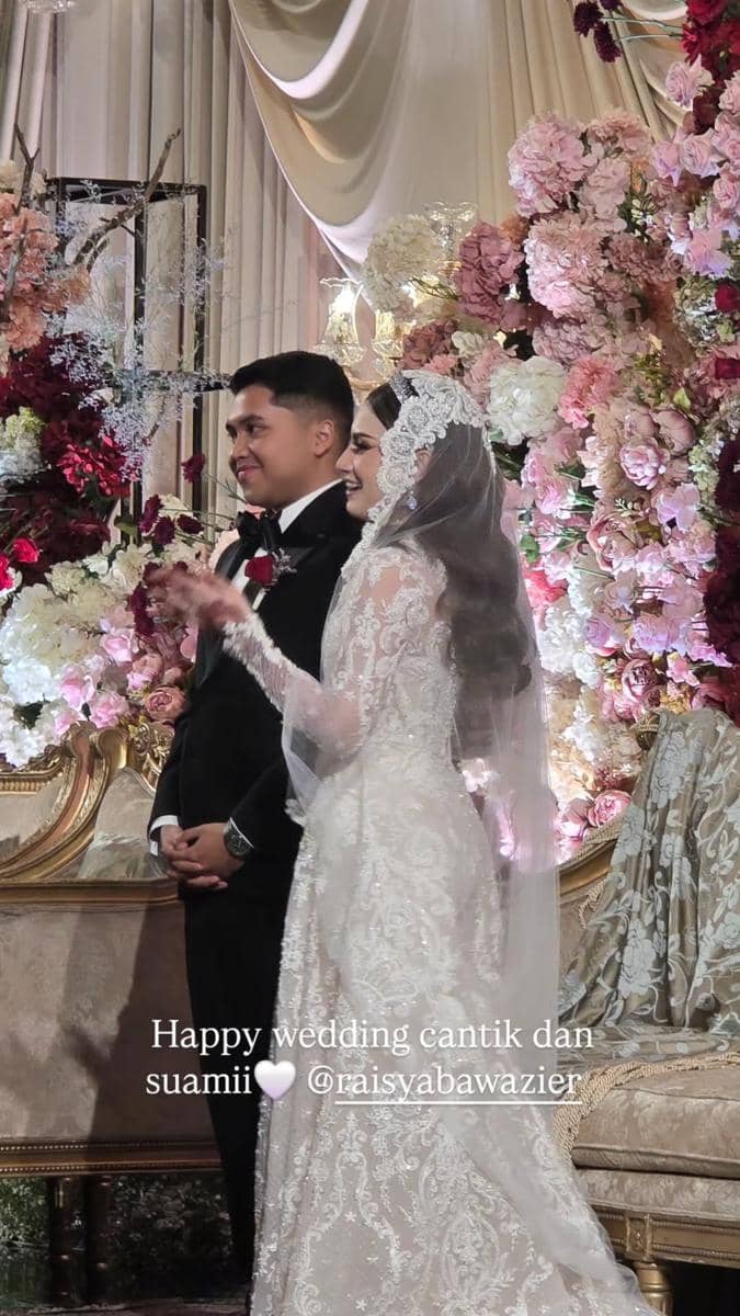 Raisya Bawazier menikah (instagram.com/raisyabawazier)