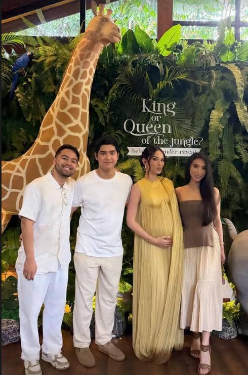Artis di Pesta Gender Reveal Alyssa Daguise (instagram.com/ranggazlaksmana)
