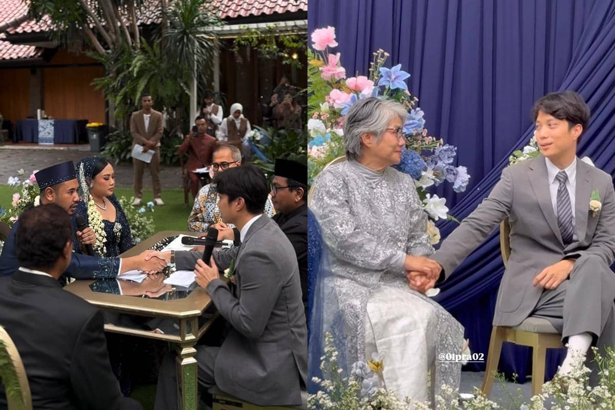 Dikta jadi wali nikah adiknya (instagram.com/dikta)