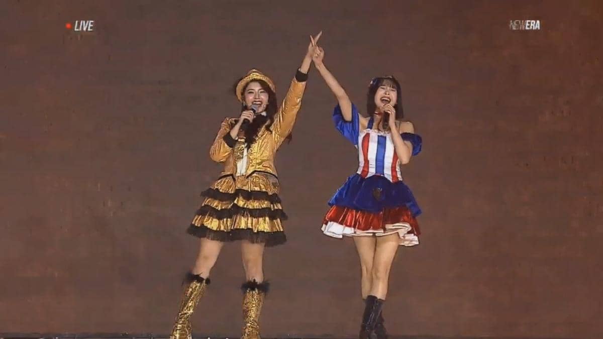 Feni manggung lagi bareng JKT48 (dok. IDN Live)