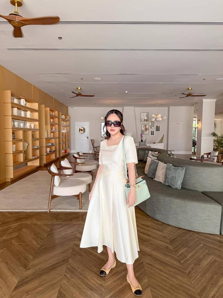 Mix and Match White Outfit ala Shandy Aulia