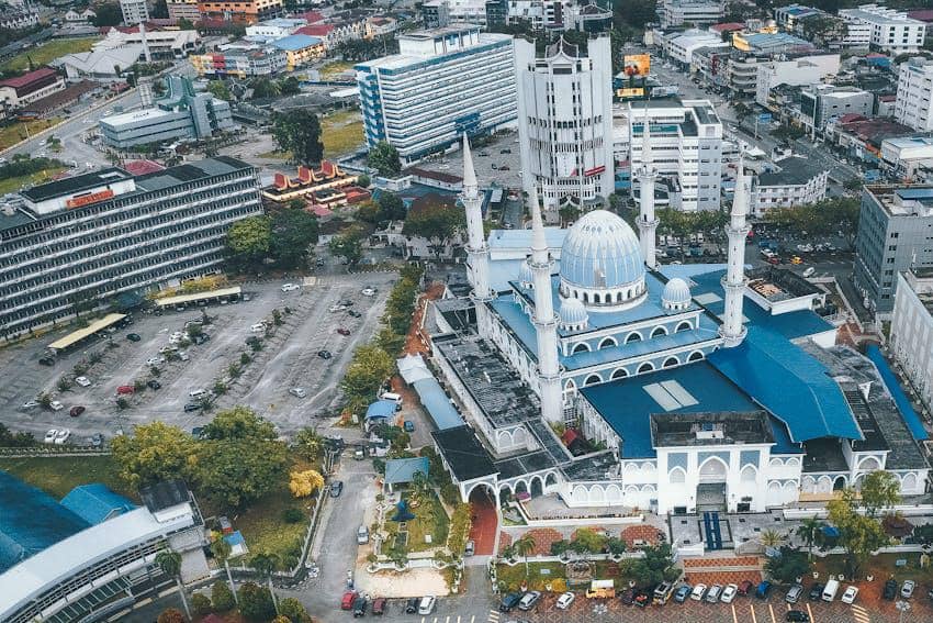 ilustrasi kota Kuching