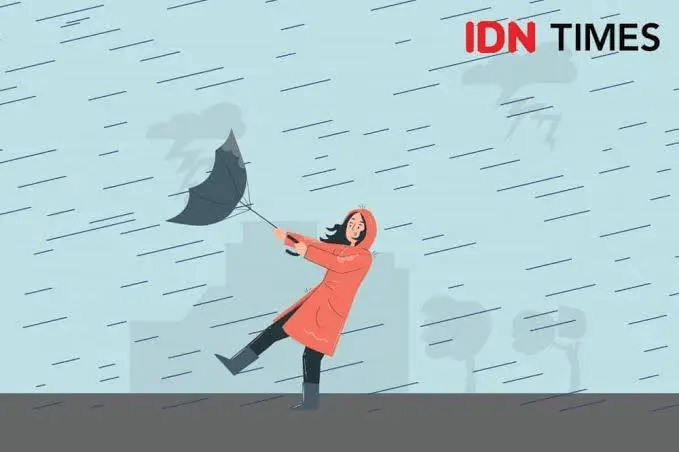 Ilustrasi cuaca ekstrem. (IDN Times/Aditya Pratama)
