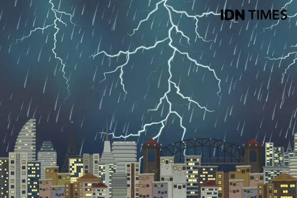 Cuaca ekstrem intai seluruh wilayah Indonesia jelang akhir tahun