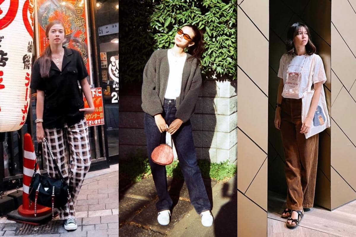 ide smart casual outfit buat ngantor ala Yuki Kato