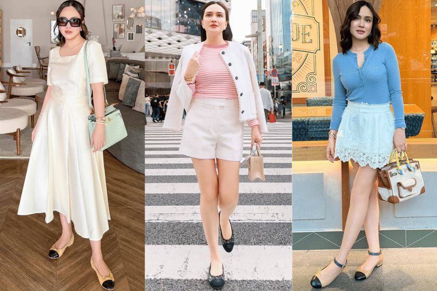 Mix and Match White Outfit ala Shandy Aulia