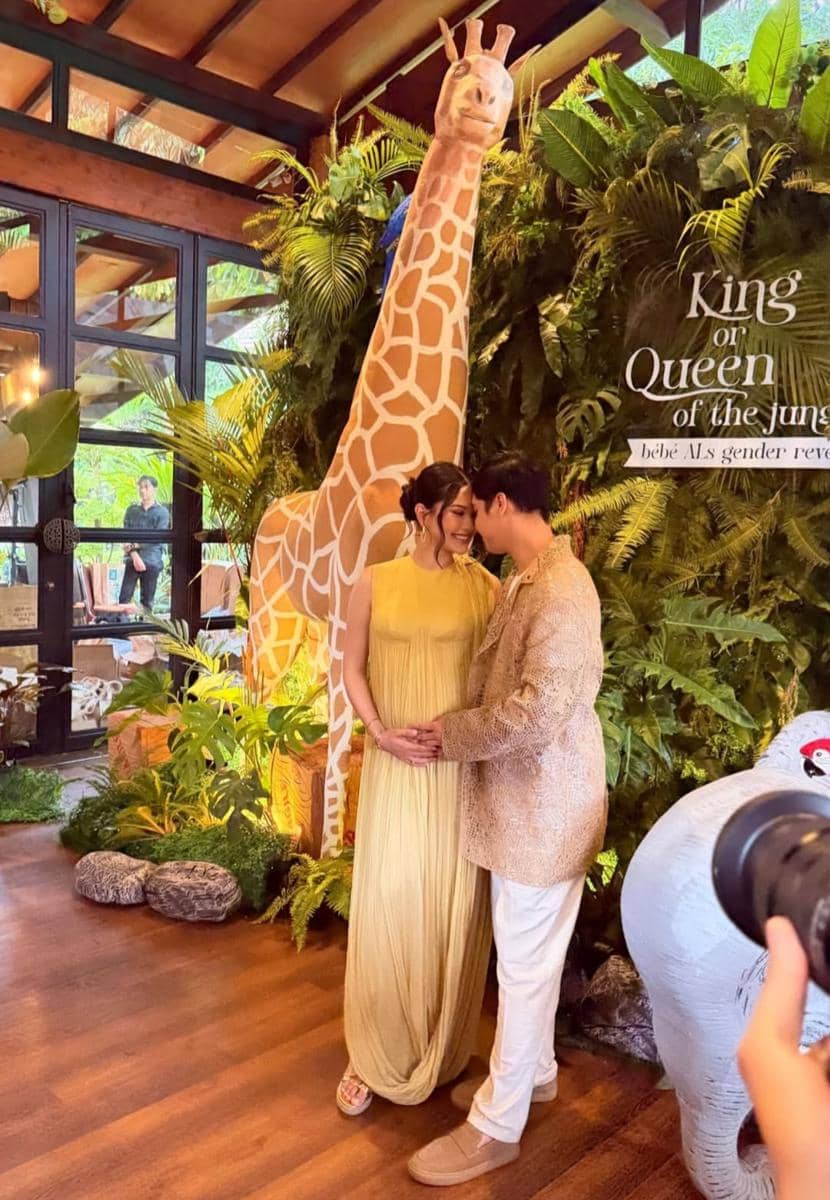 Gender reveal kehamilan pertama Alyssa Daguise dan Al Ghazali. 