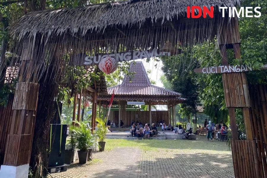 Potret Pasar Pundensari di Desa Wisata Gunungsari, Madiun 