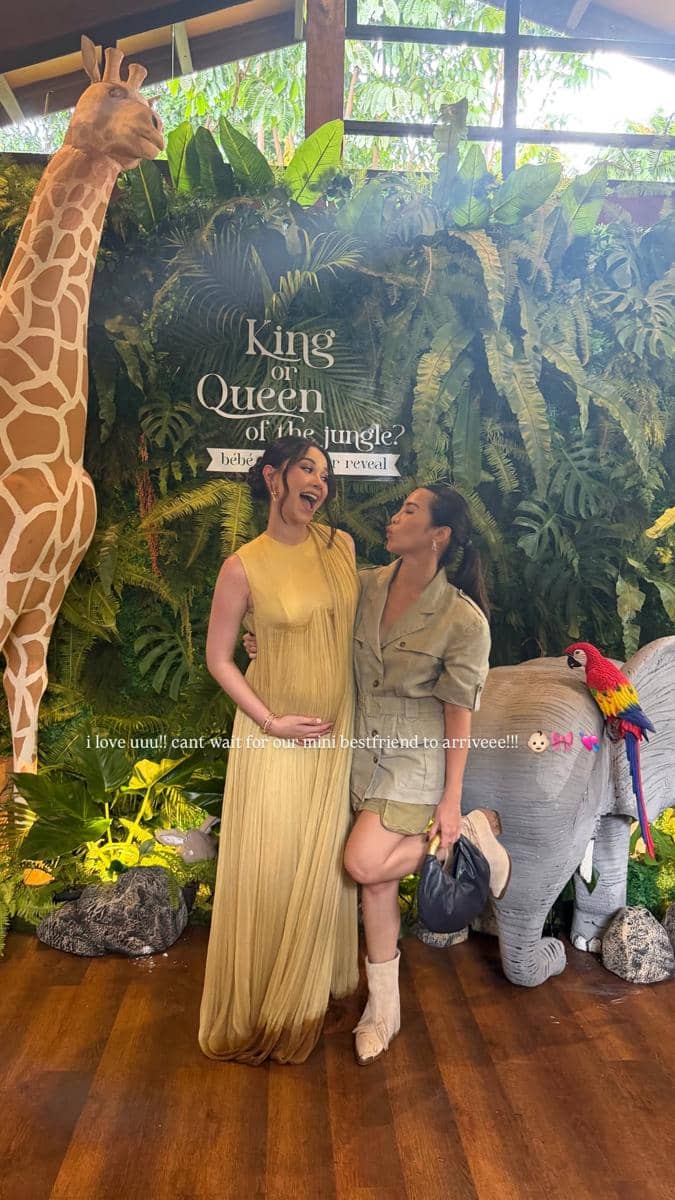 Gaya Alyssa di gender reveal