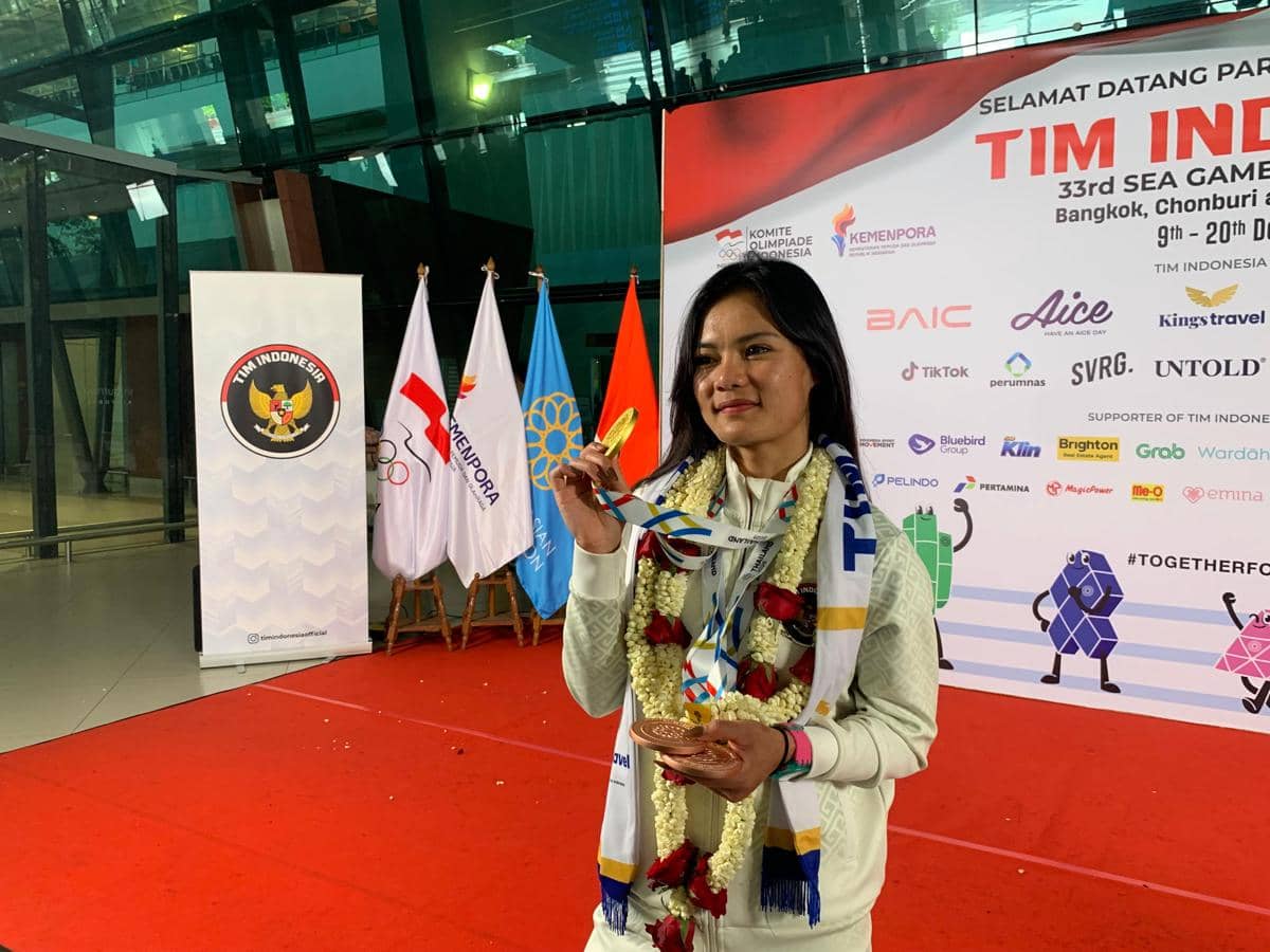 Ayustina Delia dan tim sepeda Indonesia di SEA Games 2025