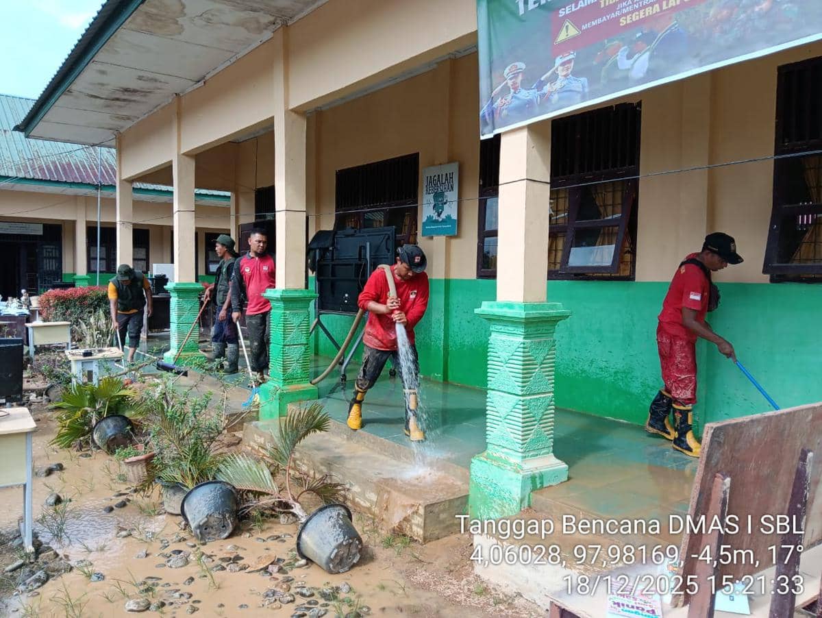 Operasi Pascabencana, Kemenhut Bangun Sumur Bor di Aceh Tamiang