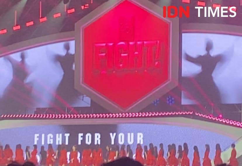 konser THE FIRST SNOW JKT48 14th Anniversary Concert & Gracia Graduation Ceremony 