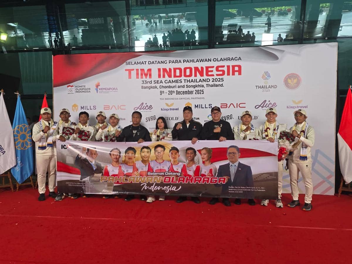 Ayustina Delia dan tim sepeda Indonesia di SEA Games 2025