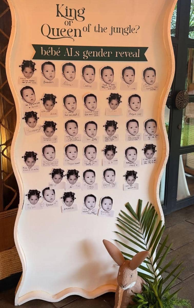 Gender reveal kehamilan pertama Alyssa Daguise dan Al Ghazali. 