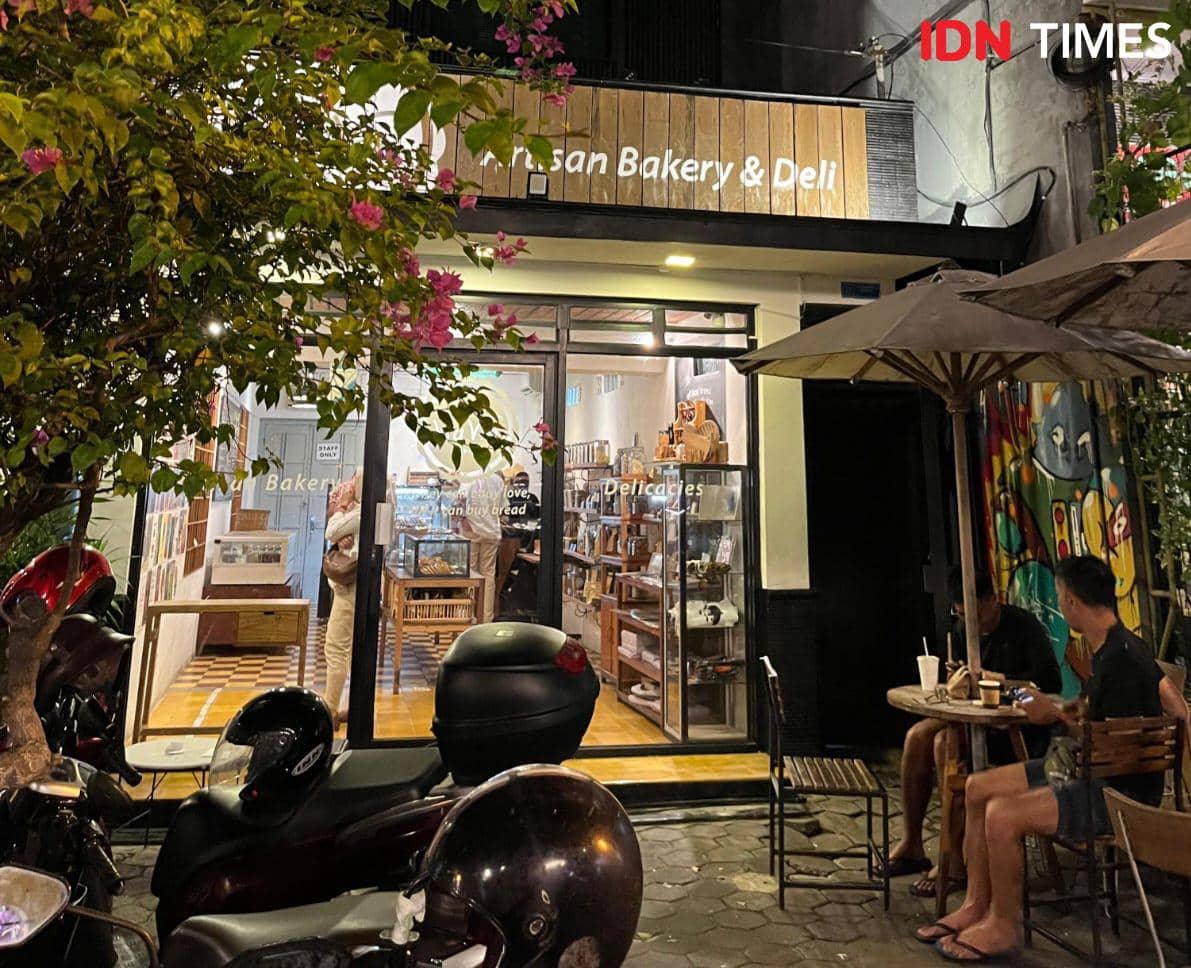 Via Via Bakery di Jalan Prawirotaman Yogyakarta.