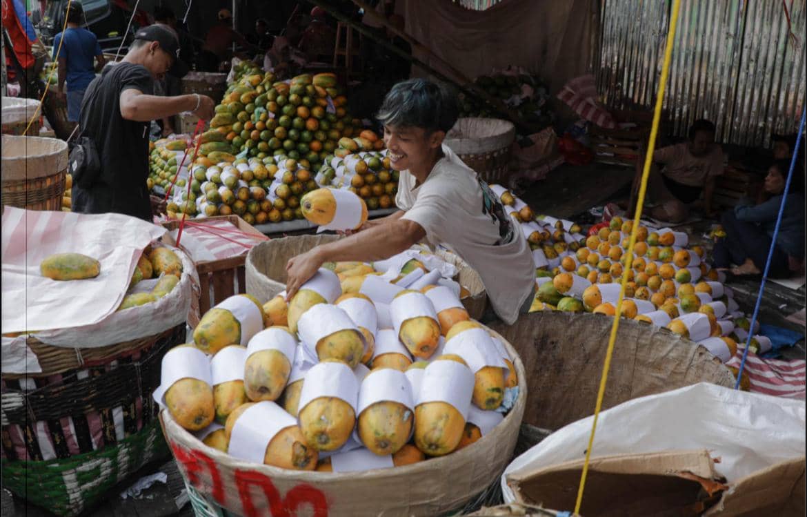 Kebakaran Pasar Induk Kramat Jati, Pedagang Mulai Pindah Hari Ini (dok. Pemprov DKI Jakarta)
