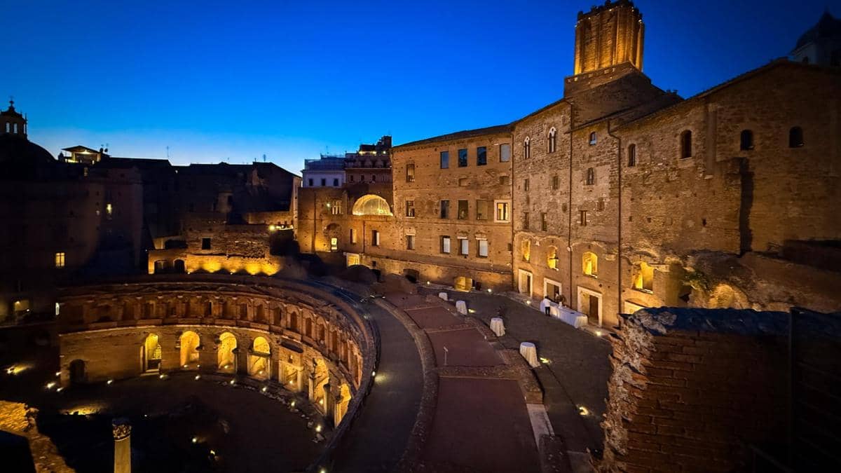 Potret Mercati di Traiano di Roma, Italia