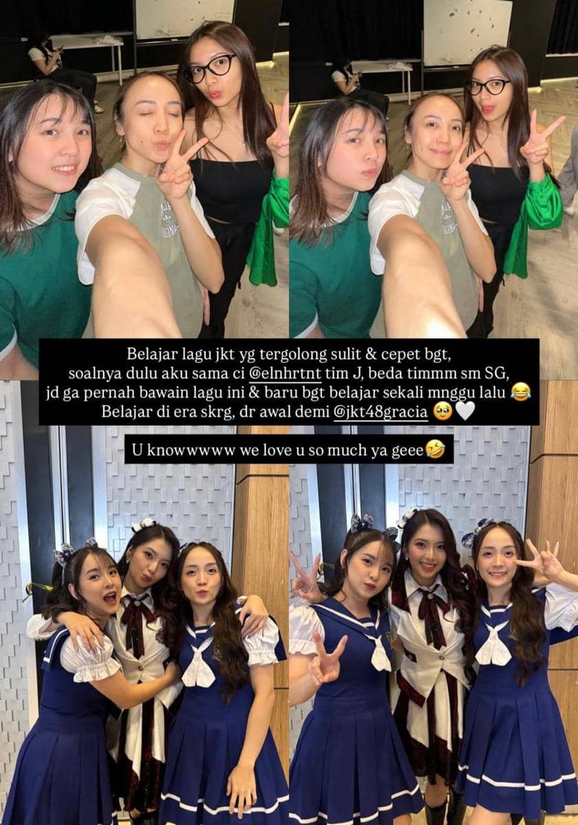 gracia jkt48 resmi lulus