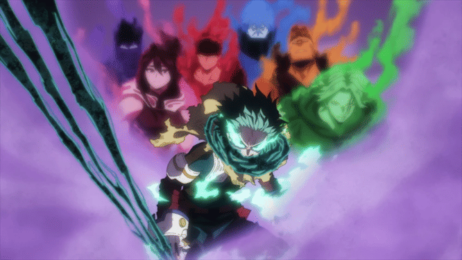 Level Deku di akhir My Hero Academia