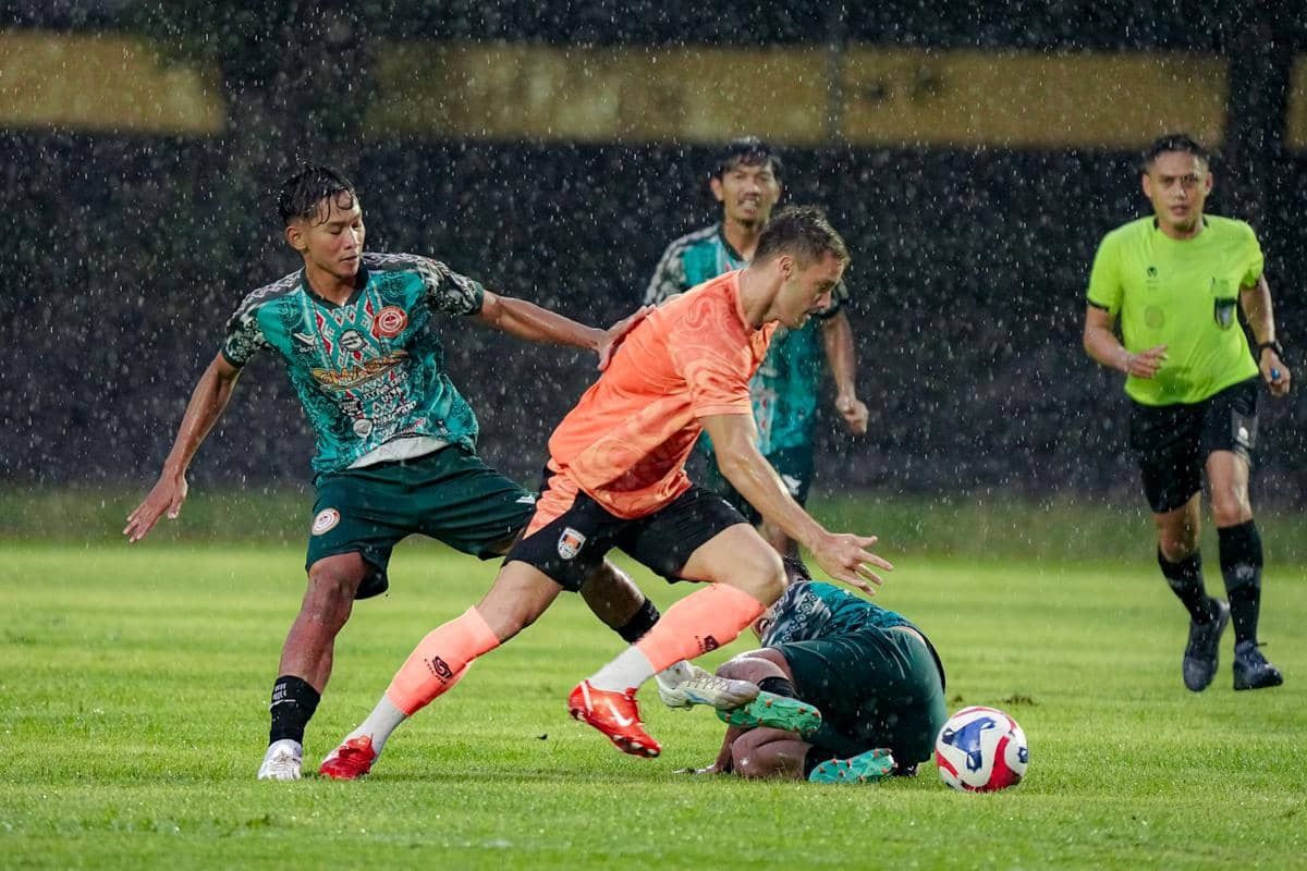kendal tornado fc, ktfc laga uji coba, persiharjo sukoharjo