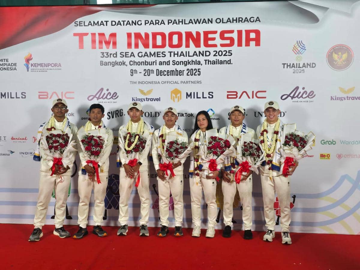 Ayustina Delia dan tim sepeda Indonesia di SEA Games 2025