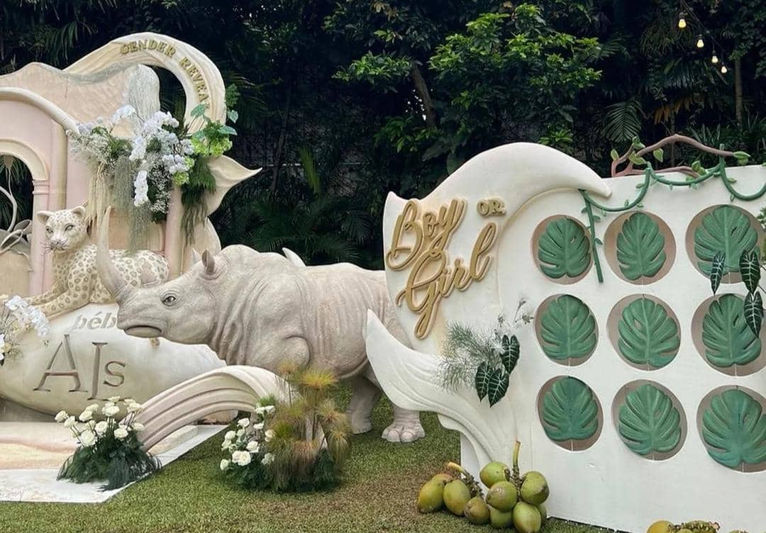 Gender reveal kehamilan pertama Alyssa Daguise dan Al Ghazali. 